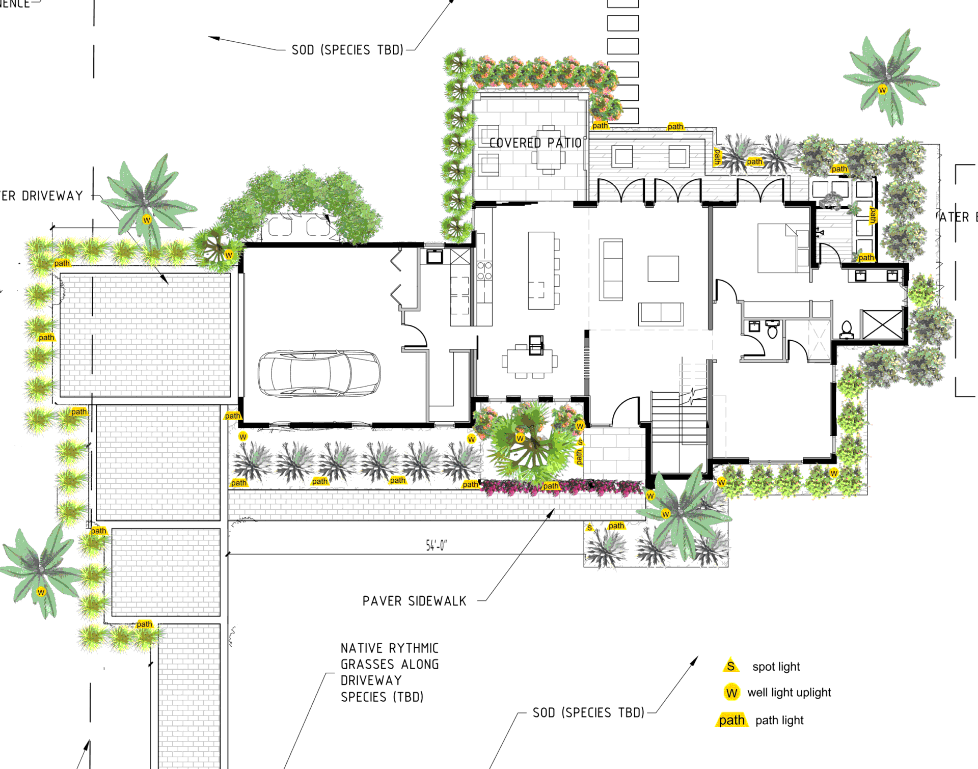 Landscape Lighting Design and Layout